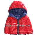 unsex reversible high quality padded children down jacket